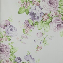 Papel de parede, floral, roxo